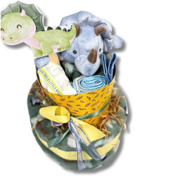 Τούρτα από πάνες "Δεινοσαυράκι" ΤΠ101