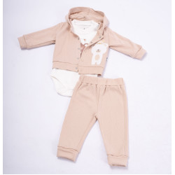 Σετ 3ων τεμαχίων με ζακέτα Mini ΜΙ518