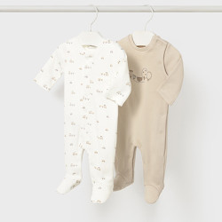 Σετ 2 ολόσωμα βαμβακερά φορμάκια Mayoral 2714