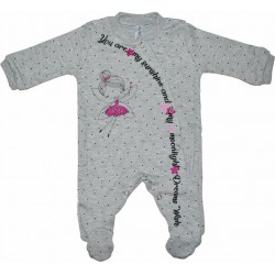 Ολόσωμο βαμβακερό φορμάκι Dreams 217009 Ολόσωμο βαμβακερό φορμάκι Dreams 217009