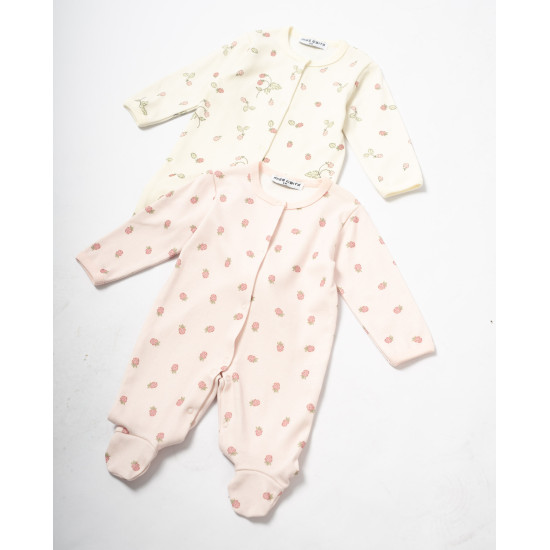 Ολόσωμα βαμβακερά φορμάκια σετ 2 τεμάχια Mini ΜΙ-502 Ολόσωμα βαμβακερά φορμάκια σετ 2 τεμάχια Mini ΜΙ-502