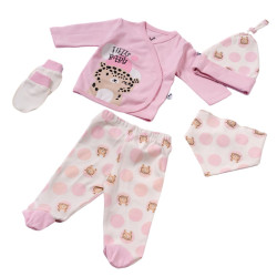 Σετ δώρου νεογέννητου 5 τεμαχίων Mini ΜΙ68 Σετ δώρου νεογέννητου 5 τεμαχίων Mini ΜΙ68