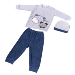 Σετ βελουτέ με σκουφί Mini ΜΙ102 Σετ βελουτέ με σκουφί Mini ΜΙ102