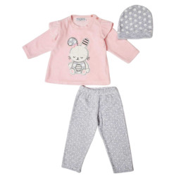 Σετ βελουτέ με σκουφί Mini ΜΙ342 Σετ βελουτέ με σκουφί Mini ΜΙ342