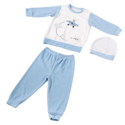 Σετ βελουτέ με σκουφί Mini ΜΙ86 Σετ βελουτέ με σκουφί Mini ΜΙ86