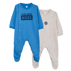 Ολόσωμα βαμβακερά φορμάκια σετ 2 τεμάχια Dreams 2422201 Ολόσωμα βαμβακερά φορμάκια σετ 2 τεμάχια Dreams 2422201