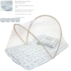 Στρωματάκι με κουνουπιέρα και μαξιλαράκι ΠΑΝ181