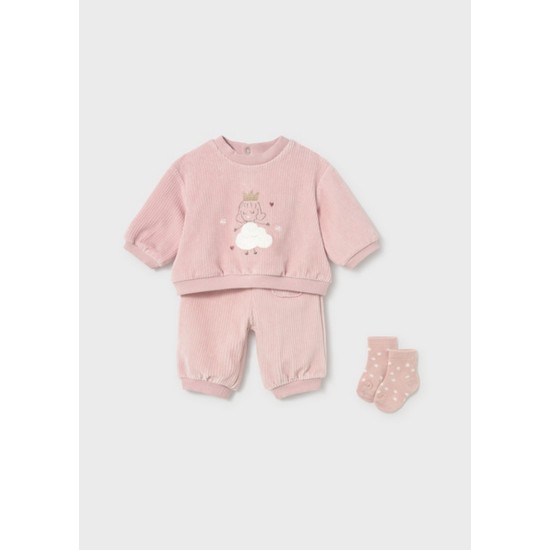 Φόρμα χειμερινή με καλτσάκια Mayoral 2654 Φόρμα χειμερινή με καλτσάκια Mayoral 2654