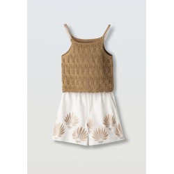 Σετ boho με σορτς Εβίτα 266065